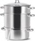 Stainless Steel Juicer Steamer 11 Quart Large Capacity Ergonomic Handles